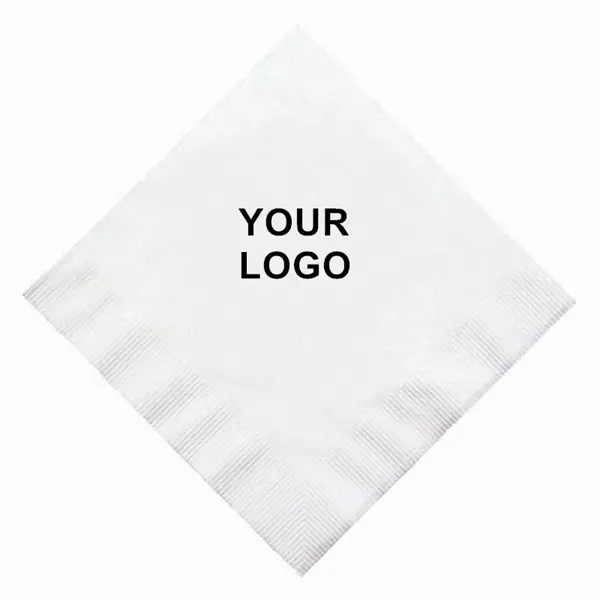 2 Ply Full Color Digital Print Beverage Napkins