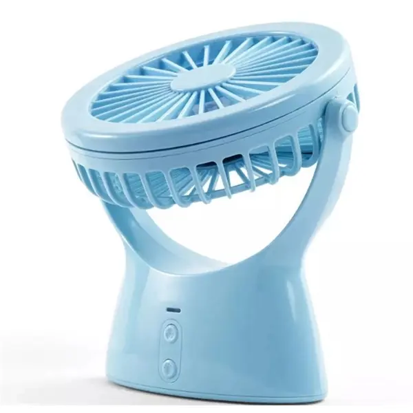 Multifunction USB Desk Fan w/ Night Light Power Bank