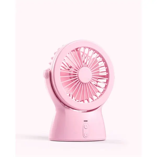 Multifunction USB Desk Fan w/ Night Light Power Bank