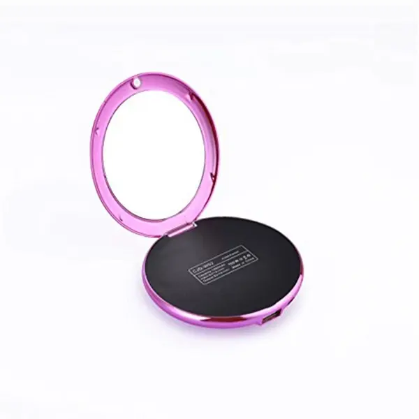 4000mAh Portable Compact Power Bank Charger With Makeup Mirr