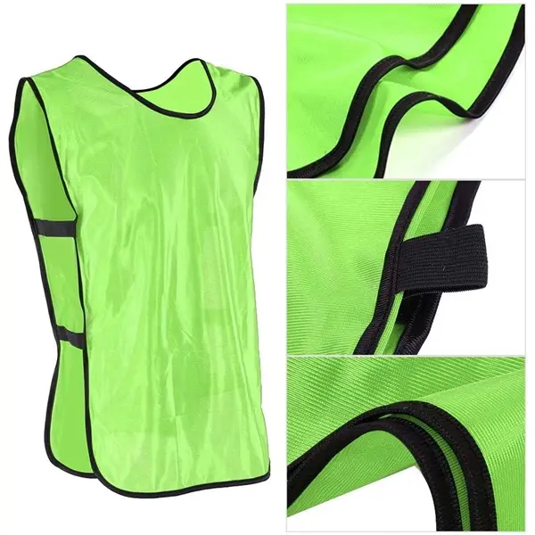 Adult Quick-Dry Training Vest Scrimmage Team Practice Vest
