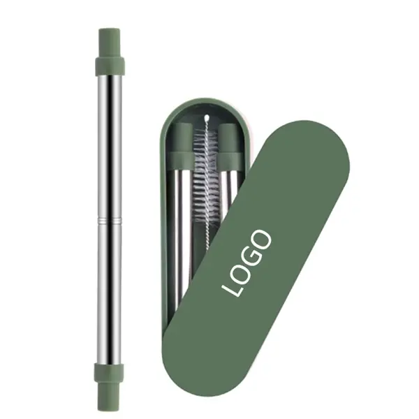 Reusable Straws Telescopic Metal Travel Straws