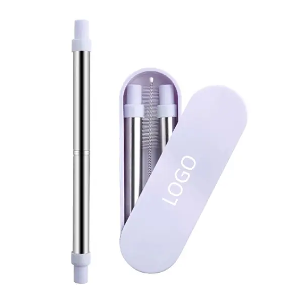 Reusable Straws Telescopic Metal Travel Straws