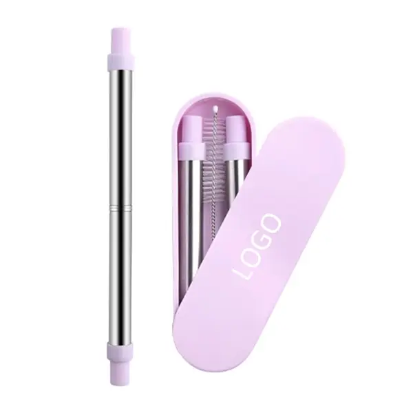 Reusable Straws Telescopic Metal Travel Straws