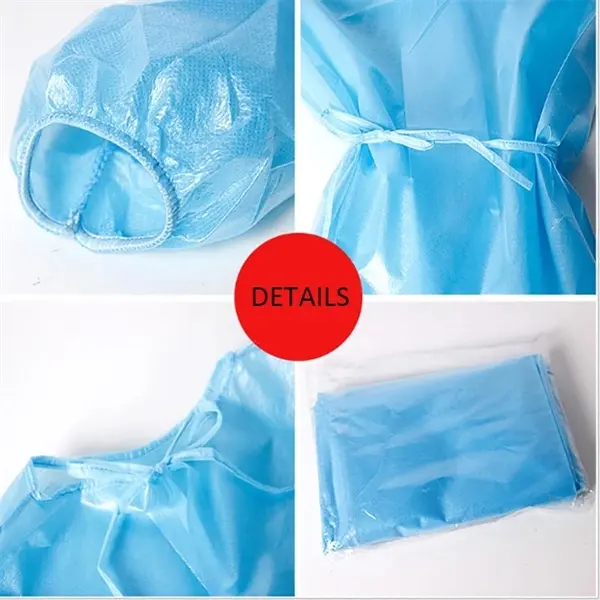SMS Disposable Protective Coverall Suit Sleeveless- FDA Cert