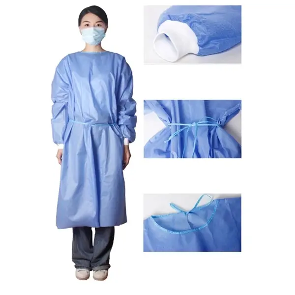 SMS Disposable Protective Coverall Suit Sleeved- FDA Approved