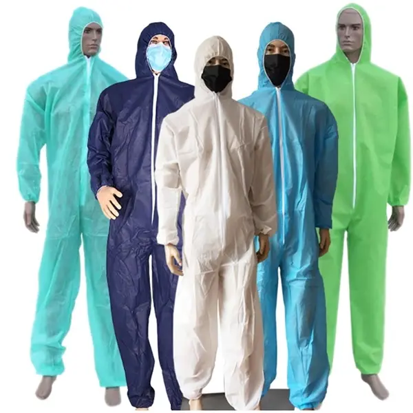 Disposable Protective Coverall Suit With Cap without foot Co