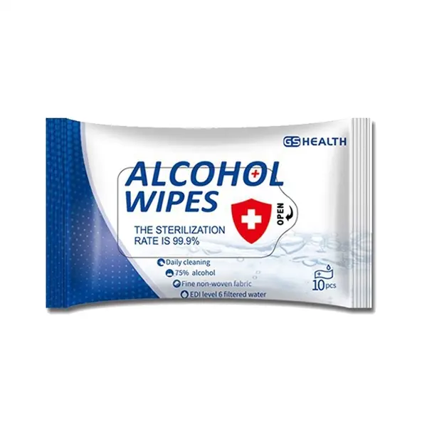 10 PCS Alcohol Wet Wipe