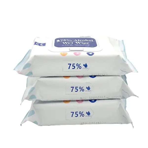 50PCS 75% Alcohol Wipes