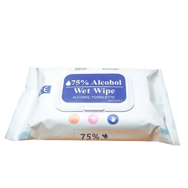 50PCS 75% Alcohol Wipes