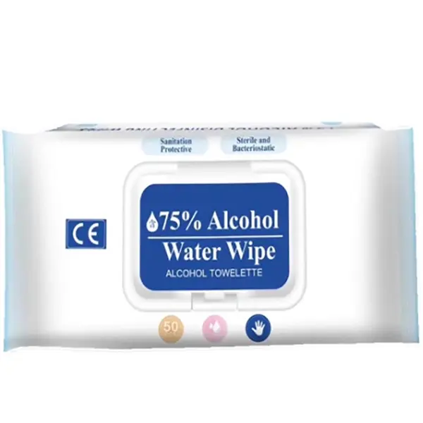50PCS 75% Alcohol Wipes