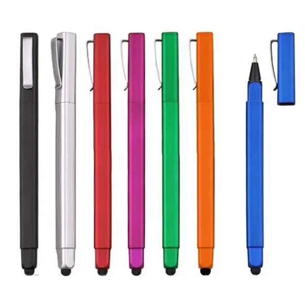 Square Stylus Pen for Touch Screens/Capacitive Ballpoint Pen