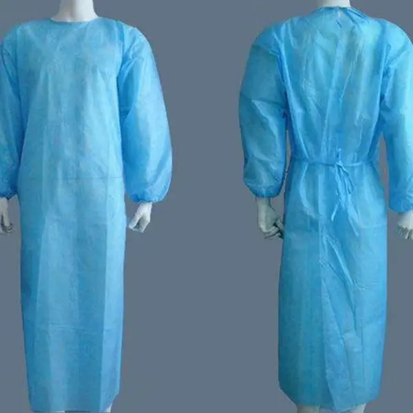 Non woven waterproof isolation clothing