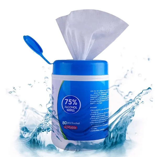 80pcs 75% Alcohol Wet Wipes
