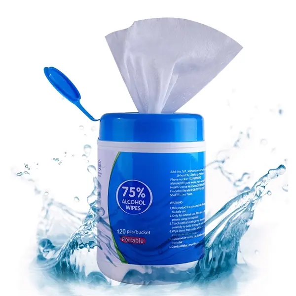 120pcs 75% Alcohol Wet Wipes