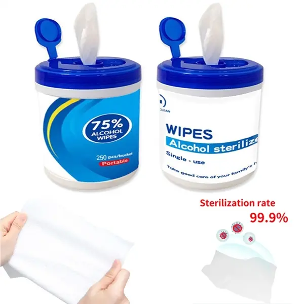 250pcs 75% Alcohol Wet Wipes