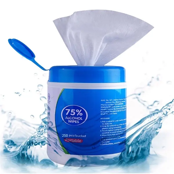250pcs 75% Alcohol Wet Wipes