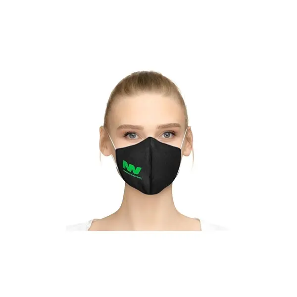 Form Fitted Cotton Face Mask with Pocket for Filter Insert