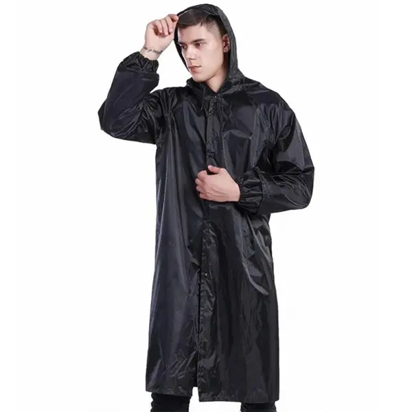 Reflective Rain Ponchos with Hoods