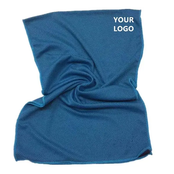 Portable Cooling Towel With Pouch