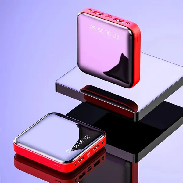10000mAh LED Digital Display USB Mini Portable Power Bank