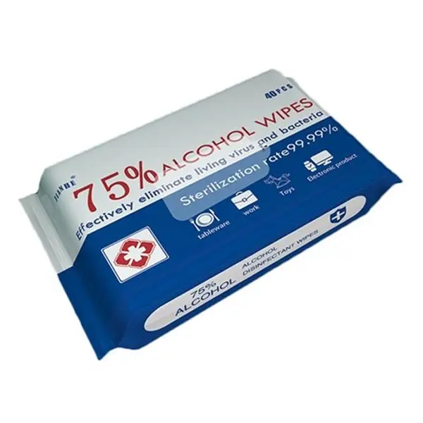 40pcs 75% Alcohol Wipes