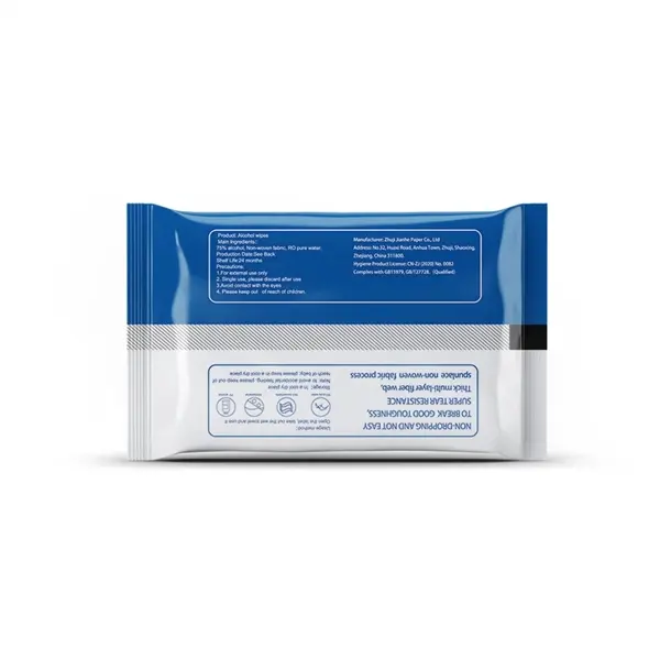 50pcs Alcohol wipes in a bag