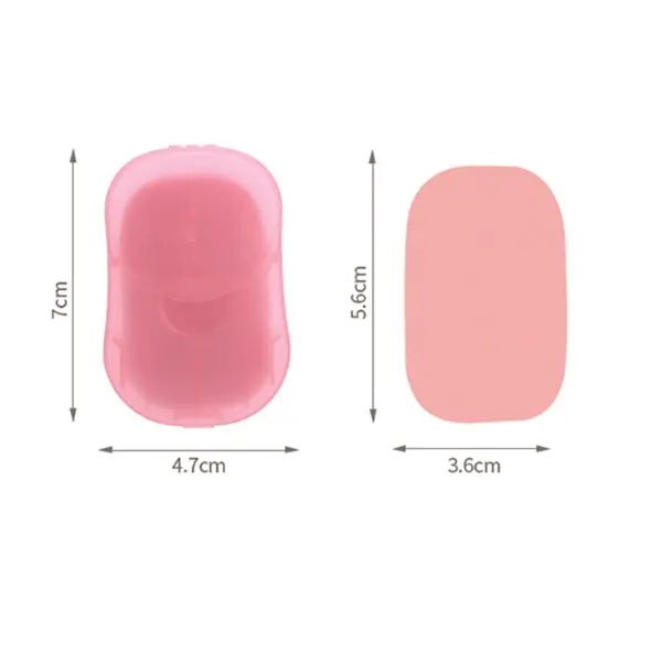 20pcs Disposable Soap Sheets Flake Paper