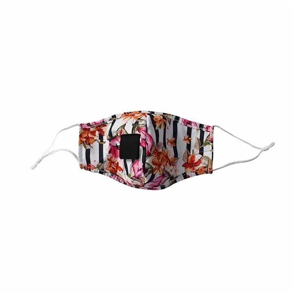 Mask with Straw Hole