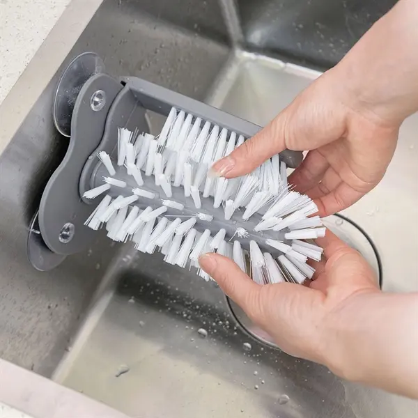 2 in 1 Drink Mug Wine Suction Cup Cleaning Brush