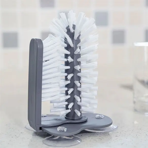 2 in 1 Drink Mug Wine Suction Cup Cleaning Brush