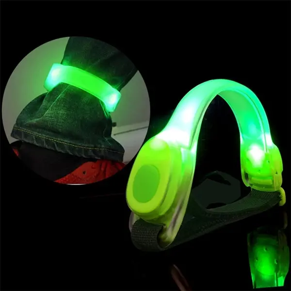 Safety LED Armbands Slap Bracelets Wristbands Flashing Sport