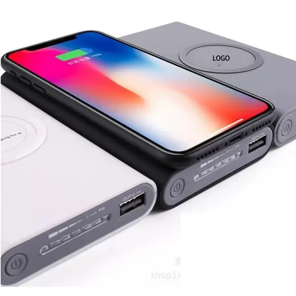 10000mAh wireless power bank charger