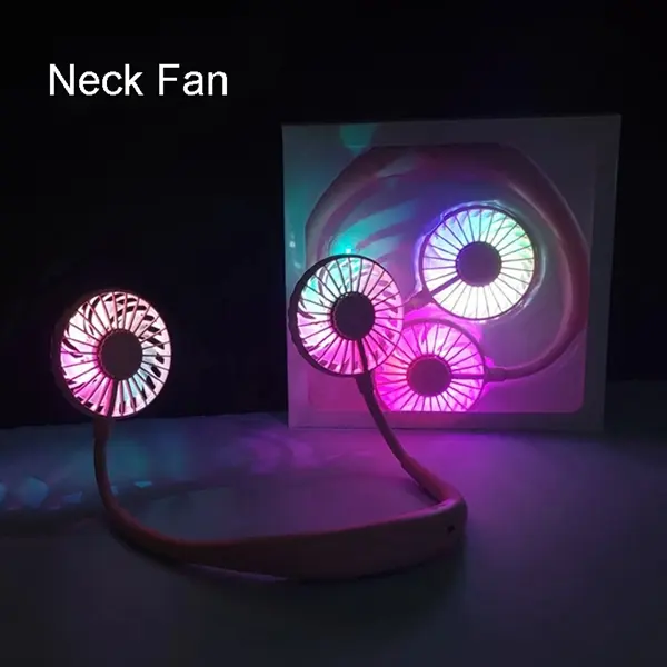 Rechargeable Hanging Neck Fan