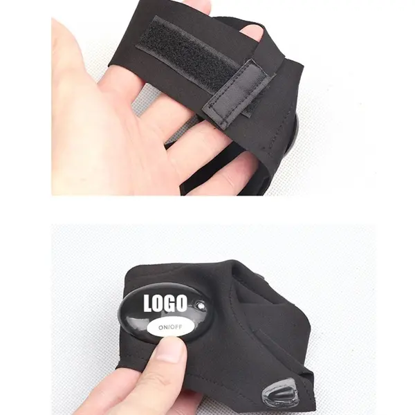 One Hand LED Flashlight Glove Outdoor Fishing Gloves.