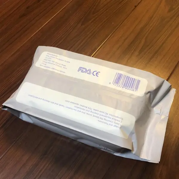 80pcs 75% Alcohol Wipes