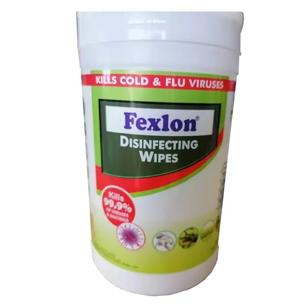 80pcs 75% Alcohol Wipes In Canister