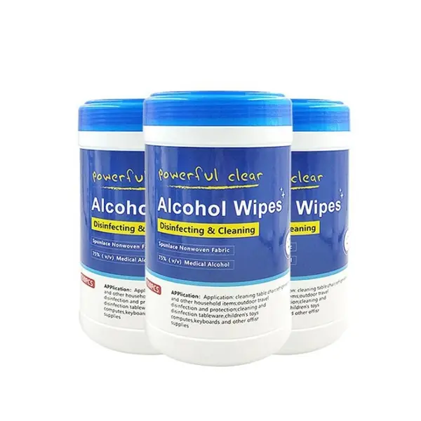 110pcs Barreled 75% Alcohol Wipes