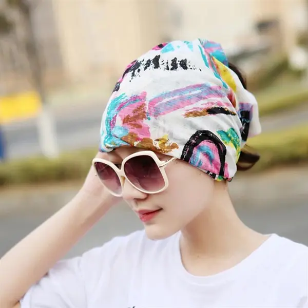 Multifunctional Printed Mask Tube Neck Gaiter