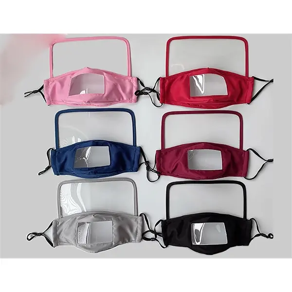 Reusable Mask w/ Eye Goggles - Deaf-mute