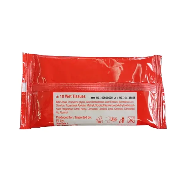 Antibacterial Wet Wipes 10pcs in Bag