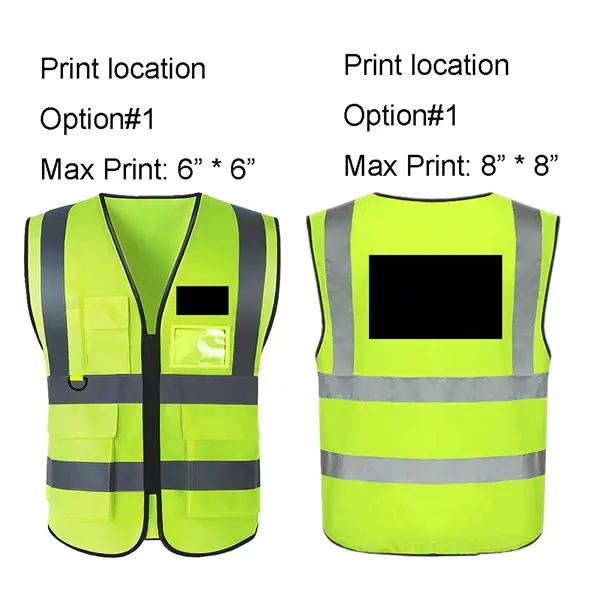 Custom Reflective Safety Vests