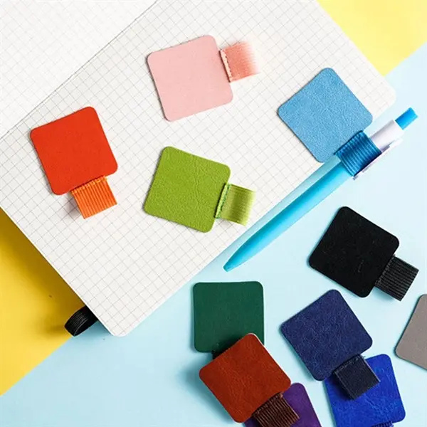 Leather Pen Holder Pen Clips for Notebooks Journals