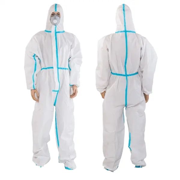 Disposable Coverall Gown With Hat