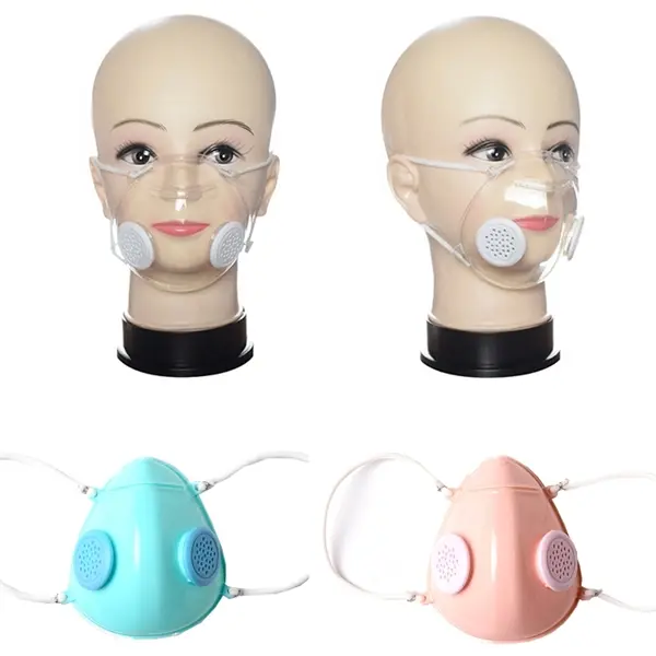 Clear Face Mask with Filter