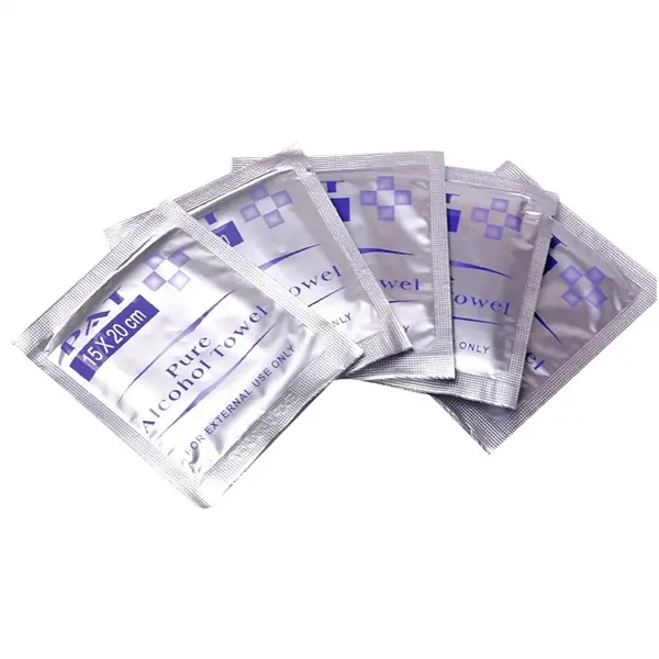 Disposable 75% Alcohol Prep Wipe