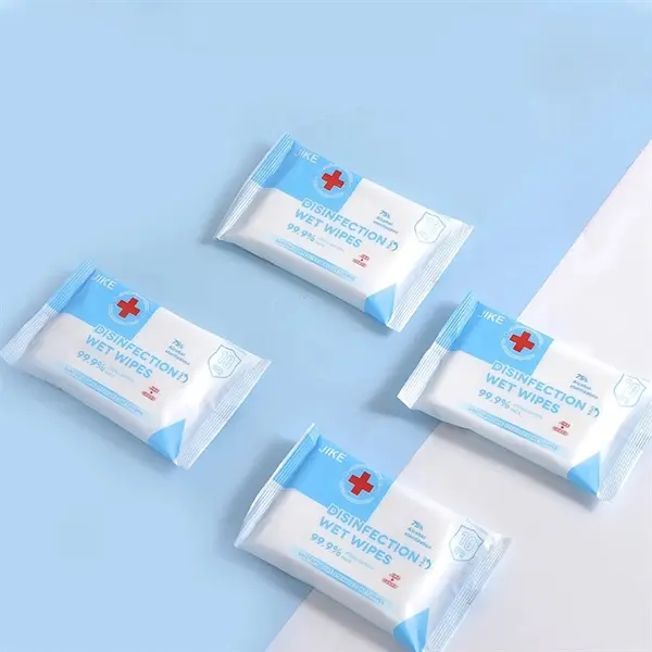 10 Pcs Flip Top 75% Alcohol Sanitizer Wipes