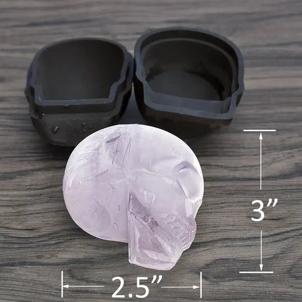 Skull silicone ice mold