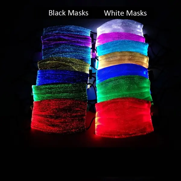 Rectangle LED luminescence mask