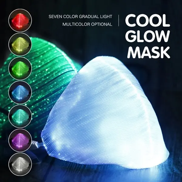 3D LED luminescence mask